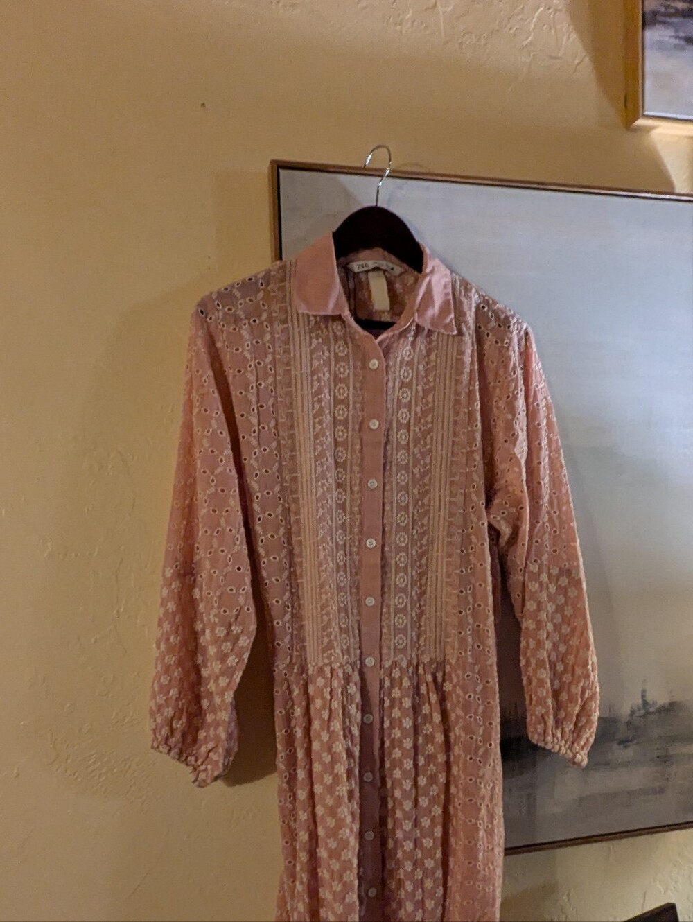 Zara NWOT Malina Bohemian Midi Dress